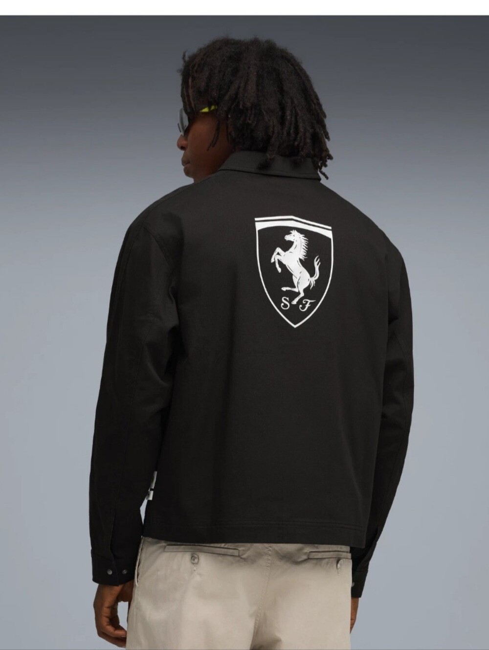NWT Authentic Puma Scuderia Ferrari HP Racing Lifestyle Men's Jacket $150 Sz L